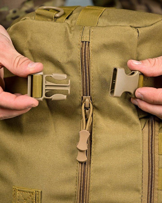 Тактичний рюкзак-баул X-TACTICAL coyot ПП4723 Одеса - фото 6