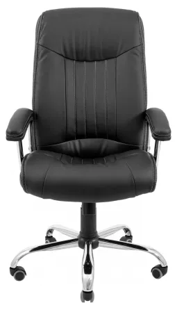 Офисное Кресло Руководителя Richman Frankfurt Fly 2230 Хром М3 MultiBlock Черный Днепр
