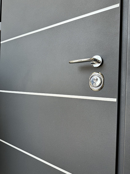 Двери уличные Redfort, модель Стрит Грей (Металл/МДФ) , комплектация Комфорт (3 контура) 960 Киев - изображение 5