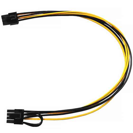 Кабель живлення для відеокарти ATX 6pin на 8pin, M/M 50см Винница