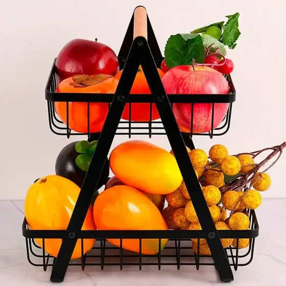 Корзина для фруктов два яруса, 32х30х18см КоVegetable Коломия