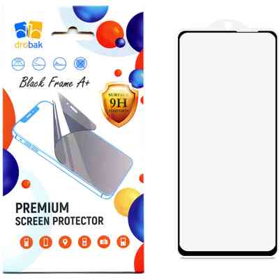 Стекло защитное Drobak OPPO Reno6 Pro 5G Black Frame A+ (616162) Винница