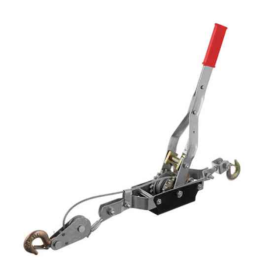 Лебідка важільна INTERTOOL GT1444, 4 т, трос 2,50 м × 5,5 мм - з посиленою конструкцією Львів