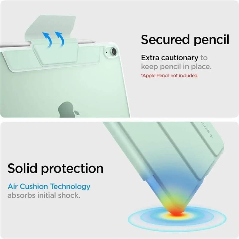 Чохол-книжка Spigen Ultra Hybrid Pro для Apple iPad Air 10.9" (2020 / 2022) Green (ACS02700) ( 15825 ) Харків - фото 11