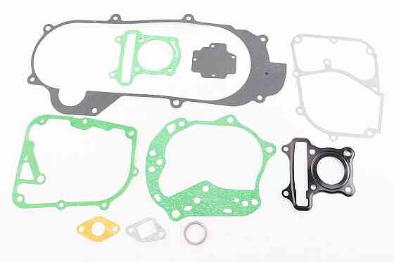 Прокладки двигуна 50cc-39мм, к-кт 10 деталей, короткий варіатор (метал) Киев