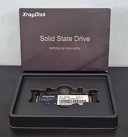 SSD M.2 NVMe 512gb XrayDisk для ПК, ноутбуків, приставок та іншого Клевань - изображение 1