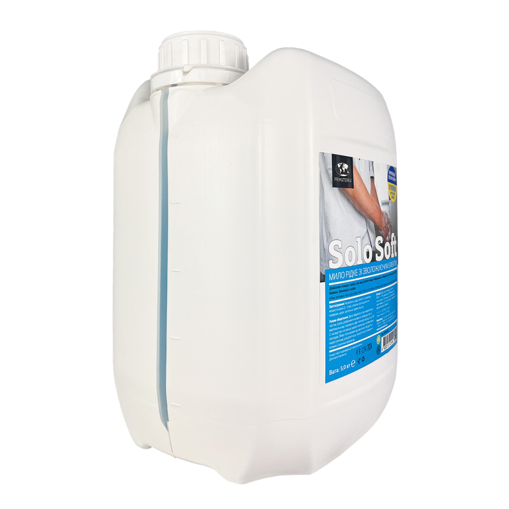 Рідке крем-мило Solo Soft з дозатором (1 кг) Павлоград - фото 3