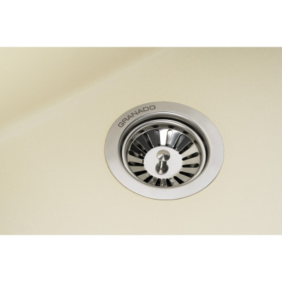 Мийка кухонна GRANADO Under top DOUBLE ivory (gr3404) Вінниця - фото 4