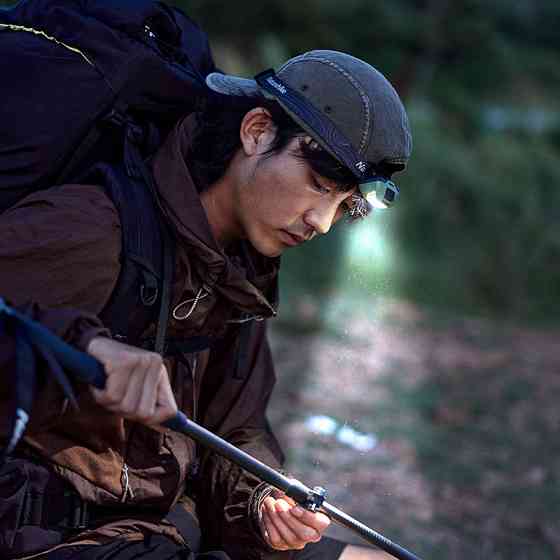 Фонарь налобный Naturehike CNK2300DQ020, хаки Ровно