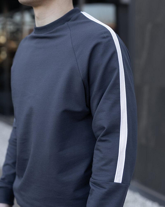 Демісезонний спортивний костюм Pobedov Black moon. Темно-сірий спортивний костюм для чоловіків Київ - фото 8