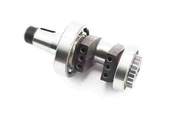 Колінвал R180NM+підшипники+шестерня, запресований, з канавкою під ст. кільце Київ