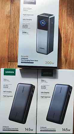 Ugreen 25000Мач 145w и 200W ноутбука iphone лучше Baseus/Anker/ZMI Mi Київ