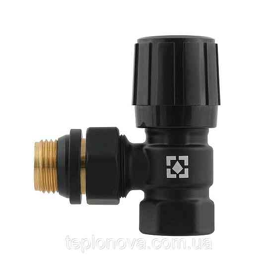 Комплект запорных клапанов угловой Raftec BLACK 1/2