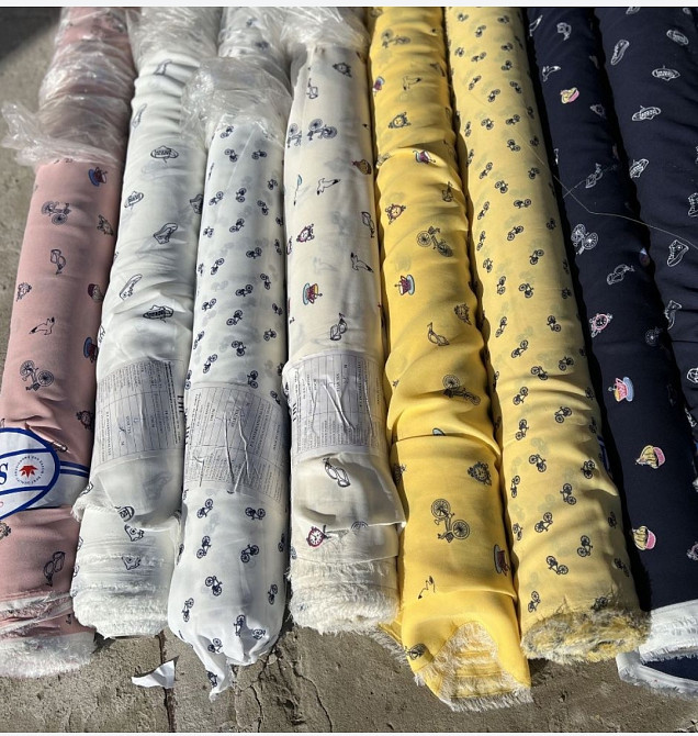 Ткань опт креп-шифон - от 5 м, 50 грн/м Киев - изображение 7