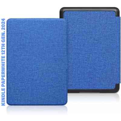 Чехол для электронной книги BeCover Smart Case Amazon Kindle Paperwhite 12th Gen. 2024 7" Deep Blue (712845) Винница