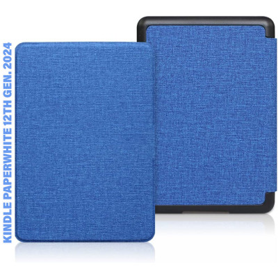 Чехол для электронной книги BeCover Smart Case Amazon Kindle Paperwhite 12th Gen. 2024 7" Deep Blue (712845) Винница - изображение 1