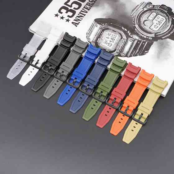 Ремінець для Casio SGW-100 Dark Blue BK SBR Київ