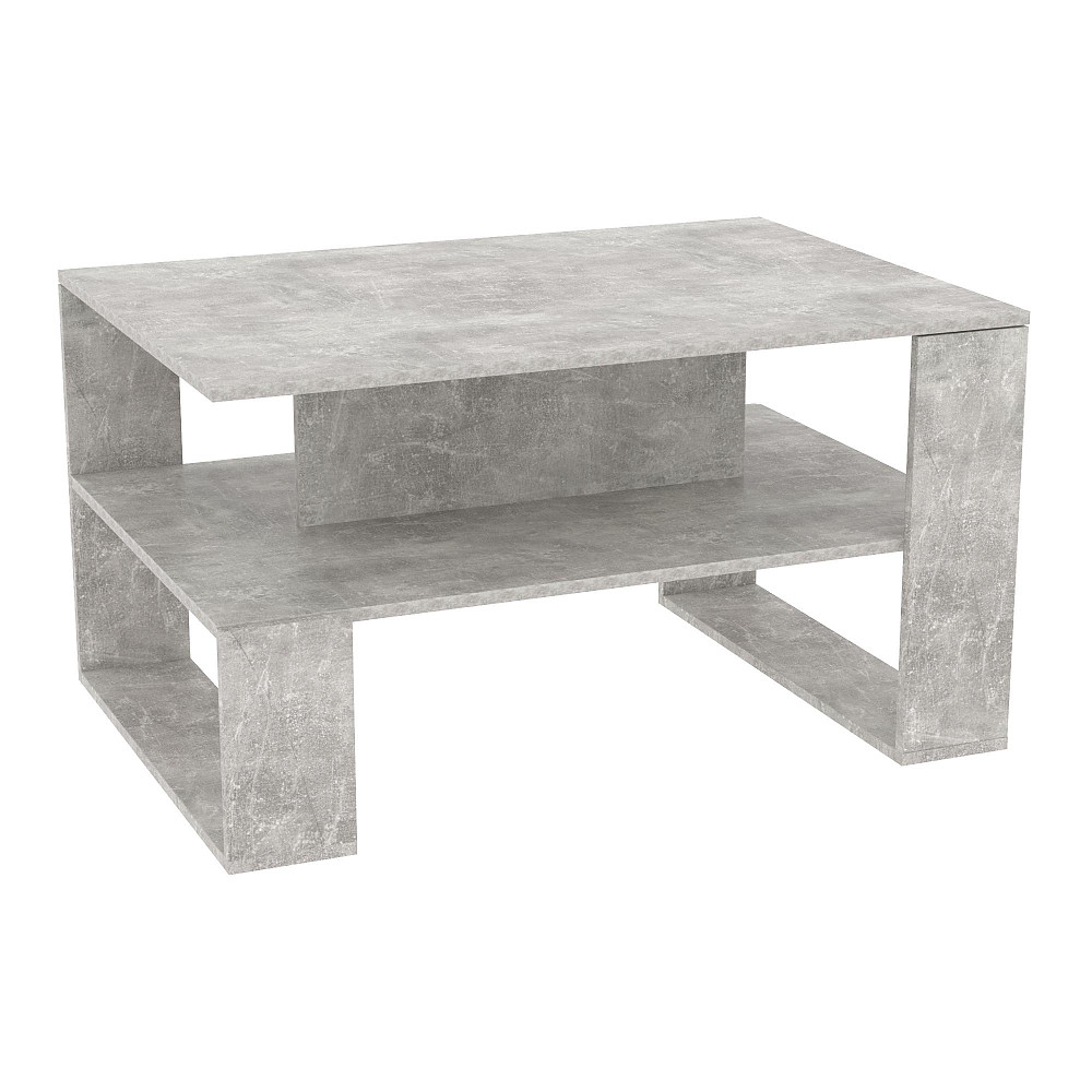 Стіл журнальний Квант №5, Бетон, 1000/700/550 Львів - фото 1