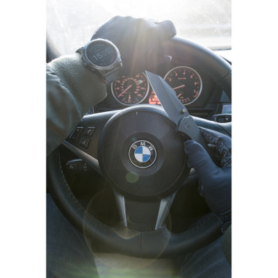 Нож Weknife High-Fin XL, Darkwash, чорний титан (WE24010-1) Винница - изображение 2