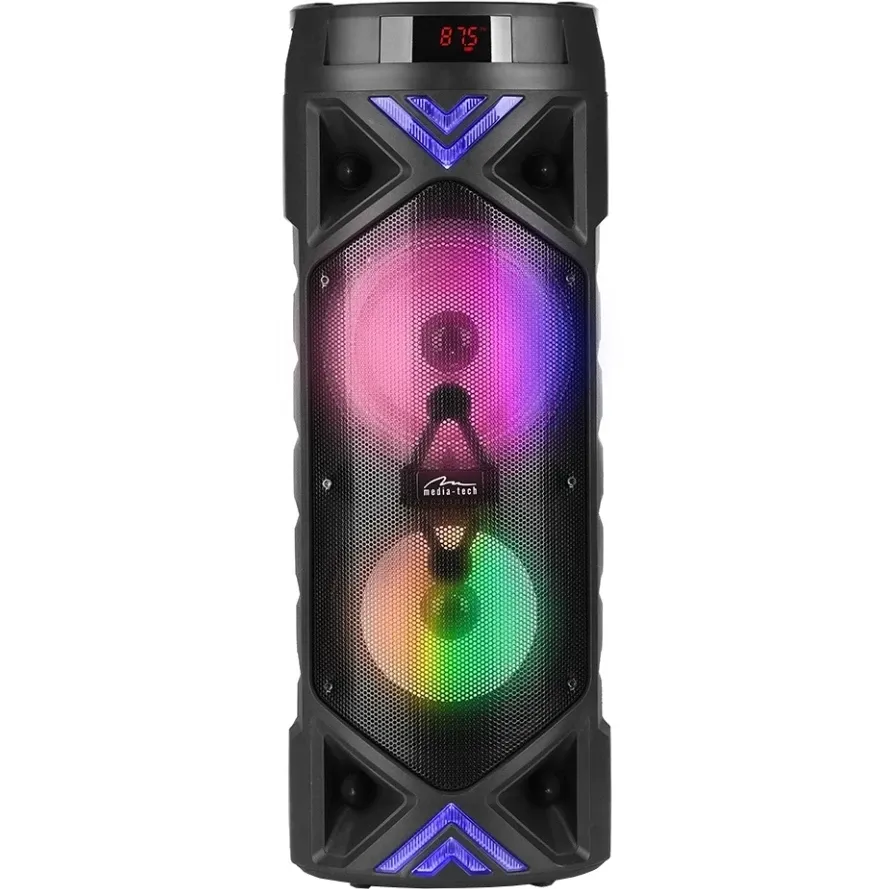 Портативна акустика MEDIA-TECH FUNBOX KEG PRO MT3182 із мікрофоном Black Дніпро - фото 7