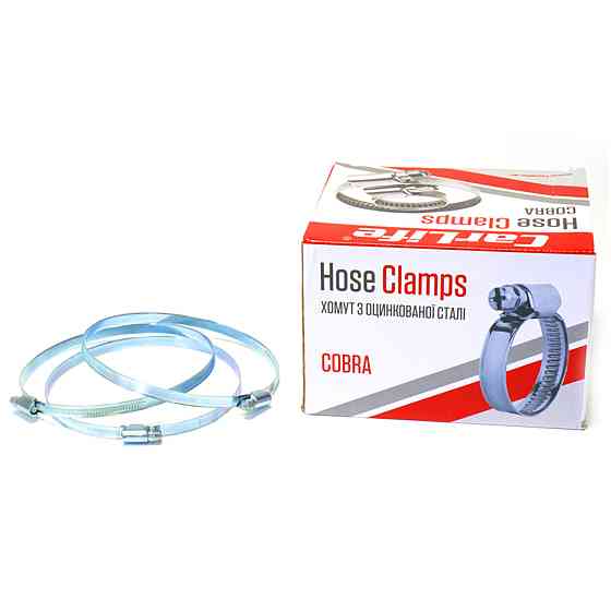 Хомути CarLife оцинковані 120-140/W1, 9х0,67мм, 25шт Киев