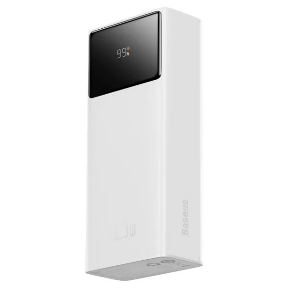 Зарядная батарея Baseus Star-Lord Digital Display 30000mAh Fast Charge 22.5W PPXJ080102 (Белый) Винница