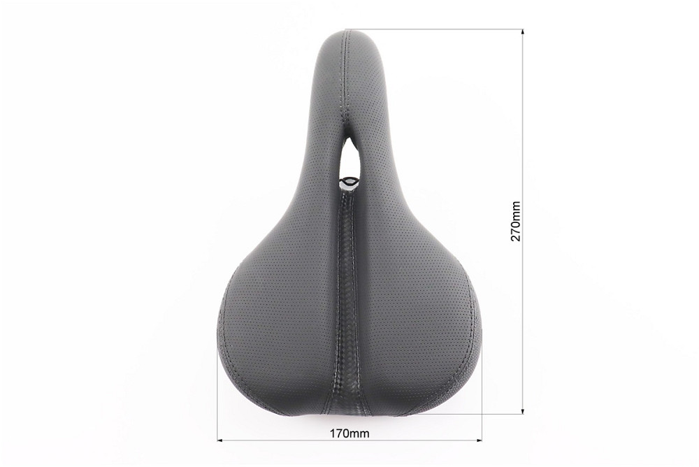 Сидіння MTB 270x170мм, чорне CPO-3097 Київ - фото 3