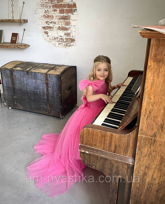 Дитяча рожева сукня Барбі 98-146 Кривий Ріг - фото 4