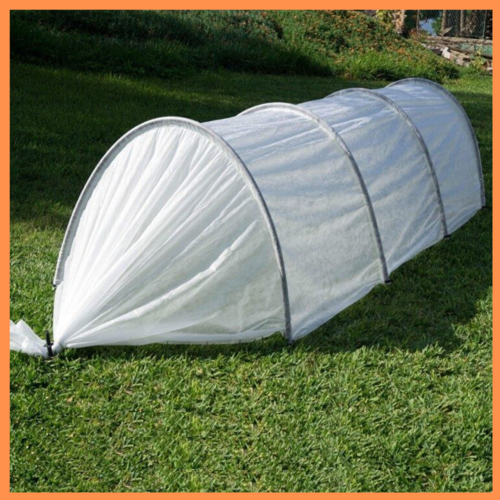 Парник 5 м 42 г/м2 "Парник для рослин" для розсади овочів, дачна розбірна теплиця з спанбонду Дніпро - фото 9