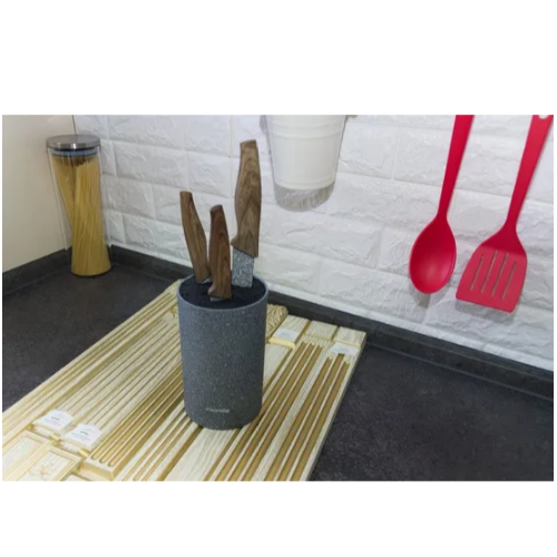 Підставка для ножів 18см (чорний,фіолетовий,зелений) 7604 KAMILLE Житомир - изображение 11