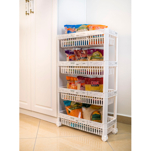 Полиця універсальна на колесах з написом Good білий ELIF Житомир - изображение 2