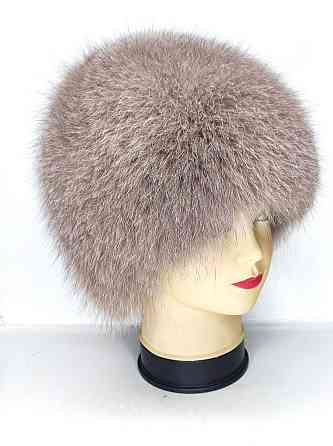 Шапка зимняя меховая женская сноп Анастасия Какао Харьков