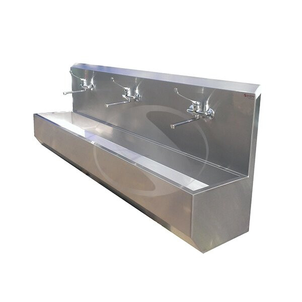Умывальник локтевой на три секции 2300x450x840 мм Киев - изображение 1