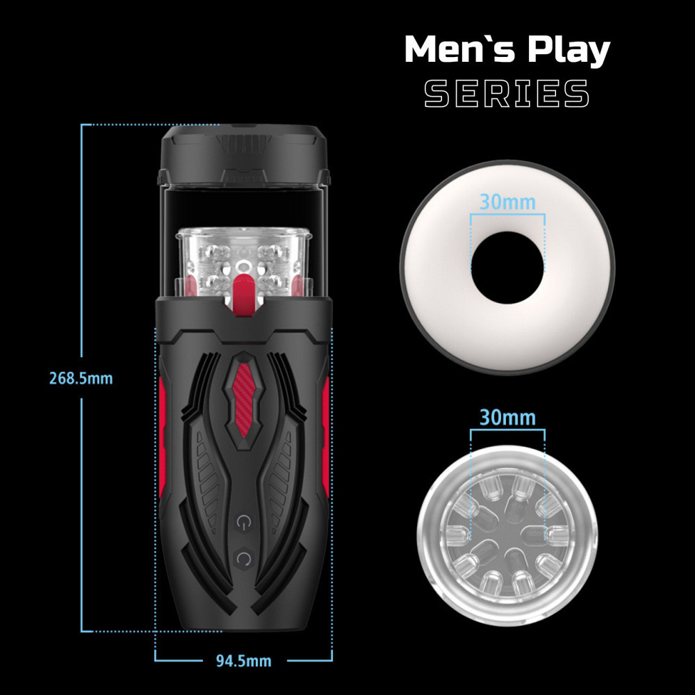 Мастурбатор - Erospace Men’s Play Automatic Male Masturbator B1 Sex Aura Київ - фото 10