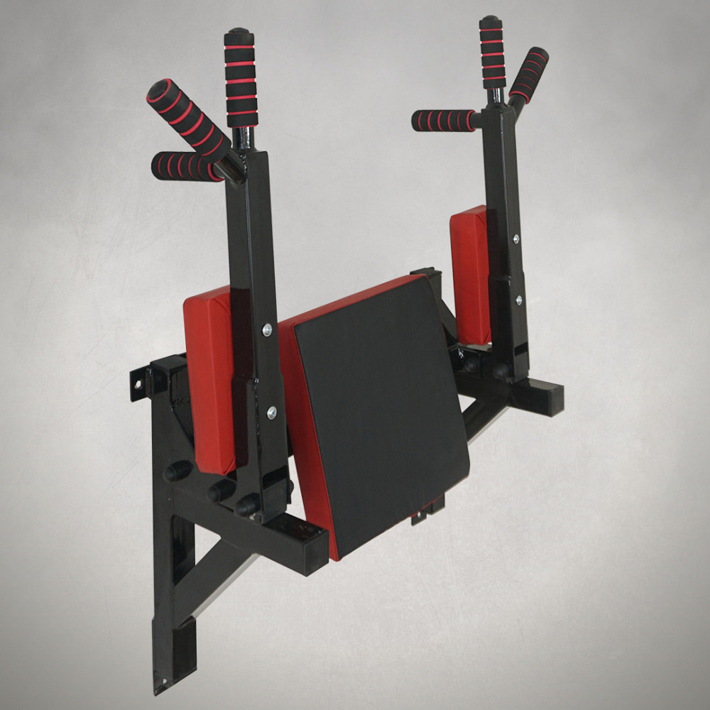 Бруси настінні підйомні БОС Спортивні стінки та турніки для дому Чорні Київ - фото 1