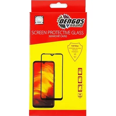 Стекло защитное Dengos Full Glue OPPO A3X (black) (TGFG-377) Винница