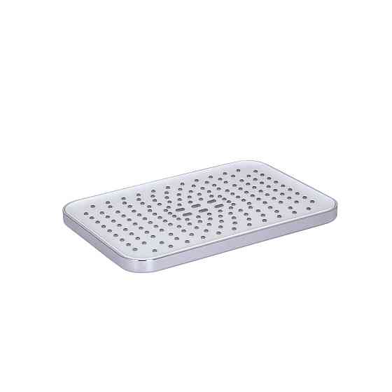 Лійка для верхнього душу Qtap Hlavova 260x180 мм прямокутна QTHLA107CRM45785 Chrome/White Київ