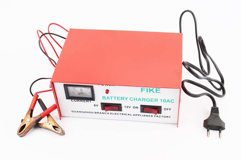 Зарядний пристрій для АКБ 6V / 12V стаціонарне 10AC Киев - изображение 1