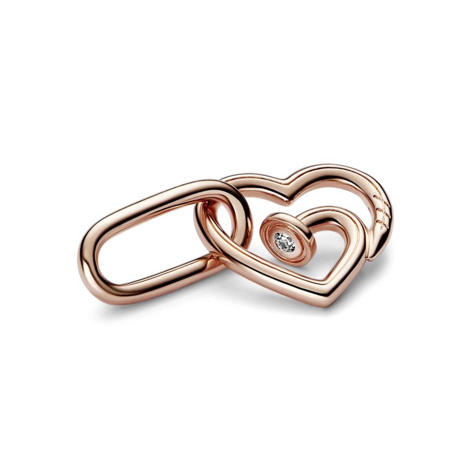 Срібна ланка для стилізаціїдля браслетів Пандора Мі  "Серце-цвях" 782530C01 MasterSem Київ - фото 2