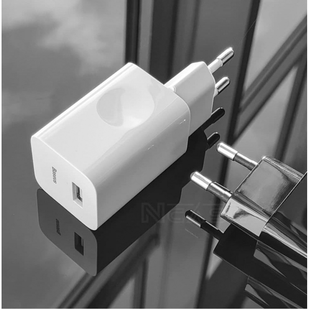 Сетевое зарядное устройство для Baseus Wall Charger QC3.0 белый Львов - изображение 6