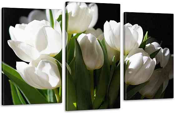 Модульна картина кольорів Тюльпани Art-149_3 100x150 см Київ