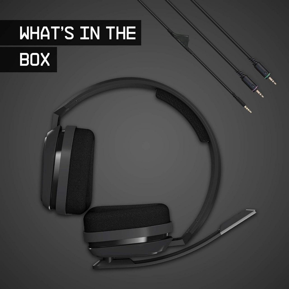 Игровая гарнитура ASTRO A10 проводная, черная/красная, 3.5мм, совместимая с Xbox, PS5, ПК, наушники геймерские Киев - изображение 8