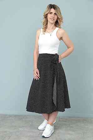 Летняя юбка на запах 