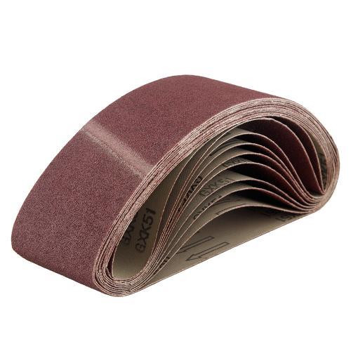 Стрічка шліфувальна нескінченна 75х533мм, зерно 80, 10шт Alloid Одесса - изображение 6