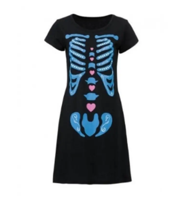 Плаття на Хеловін жіноче чорно-блакитний M Київ - фото 2