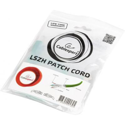 Патч-корд 0.5м S/FTP Cat 6A CU LSZH green Cablexpert (PP6A-LSZHCU-G-0.5M) Винница - изображение 3