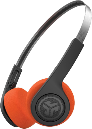 Бездротові накладні навушники JLab Rewind 2 Retro, Bluetooth Multipoint, EQ3, Google Fast Pair, 20+ годин, чорні Київ