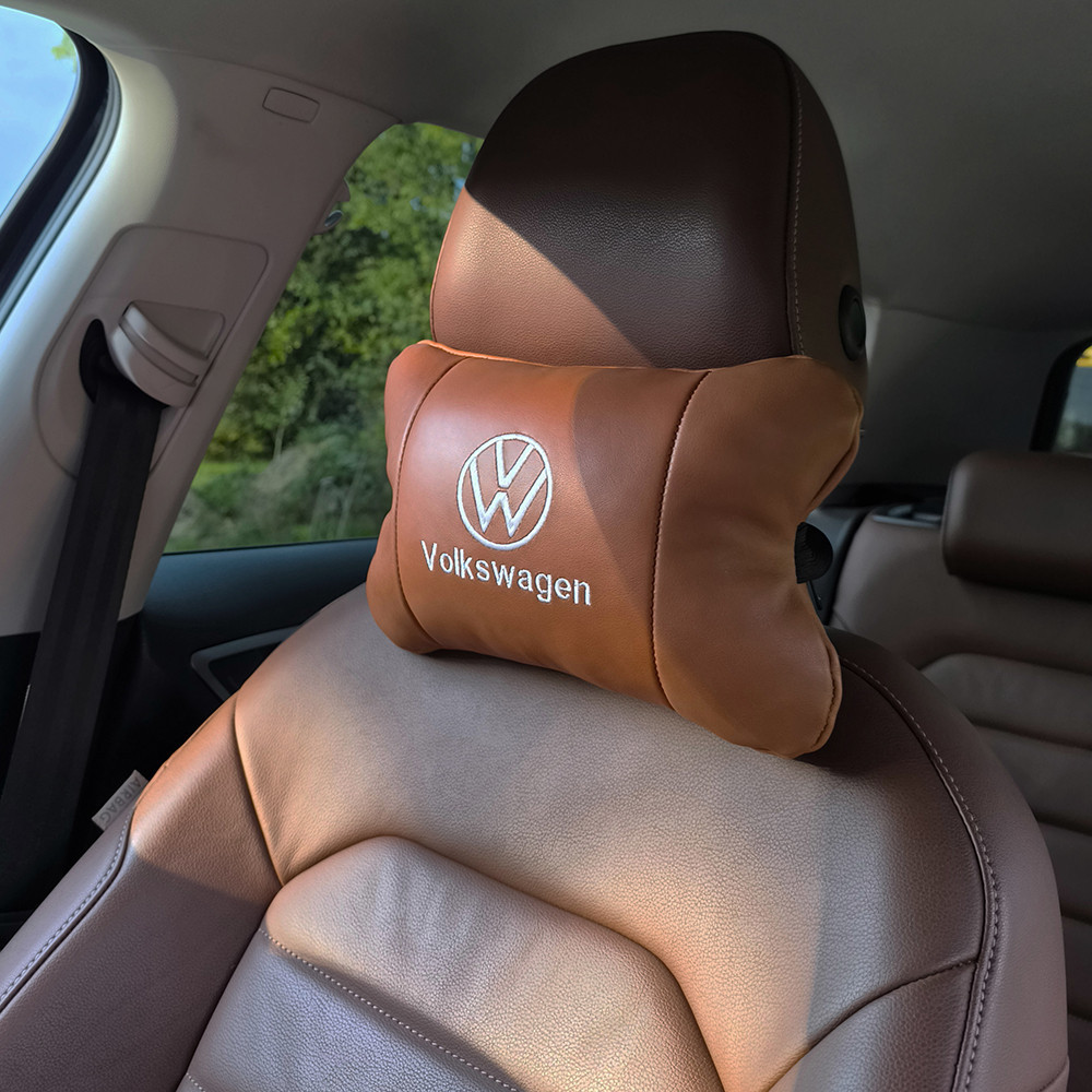 Подушки під голову автомобіль Volkswagen, Подушки на крісло в авто, Автоподушки TE-267 з логотипом Київ - фото 5