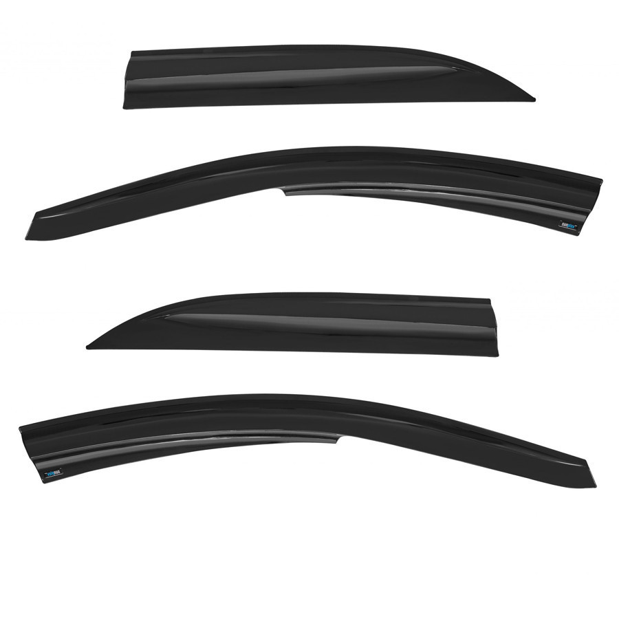 Дефлектори вікон (вітровики) Kia Sorento 2002-2010, 4шт, SunPlex, на скотчі Вінниця - фото 2