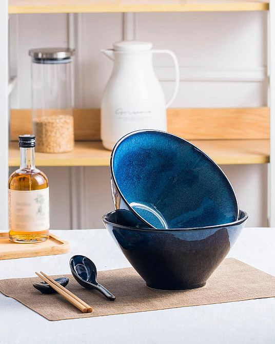 Набір посуду для рамену HF-JM113A2-EU (2 миски + палички + ложки + підставки) Луцк - изображение 6